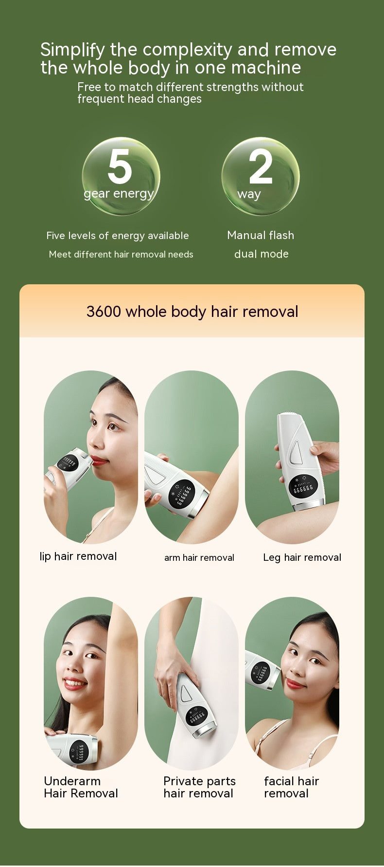 Ice-Cooling IPL Handset