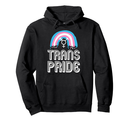 Transgender Trans Lgbt Pride Rights Hoodie - Aesthetic Graphic Unisex