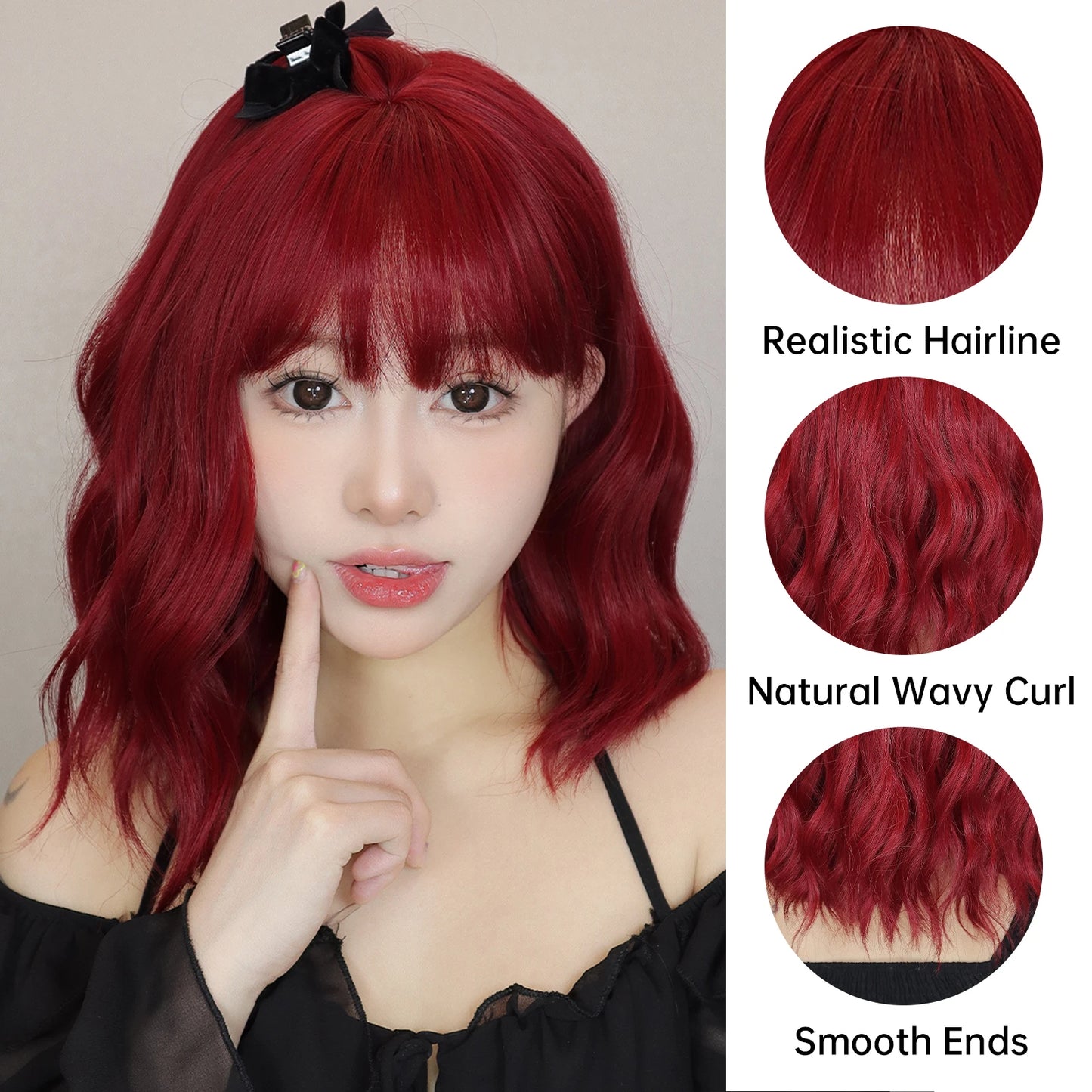 The Siren Soft-Wave Layered Wig with Framing Bangs