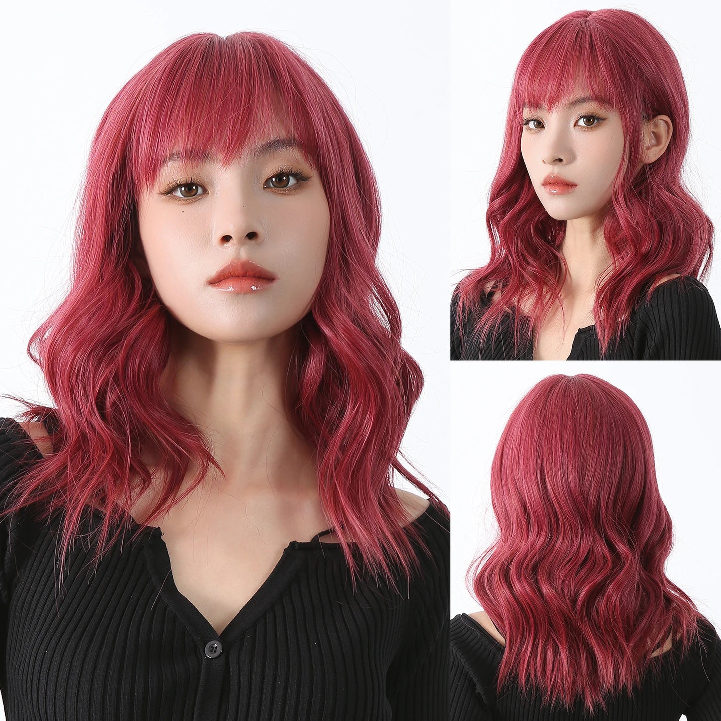 The Siren Soft-Wave Layered Wig with Framing Bangs