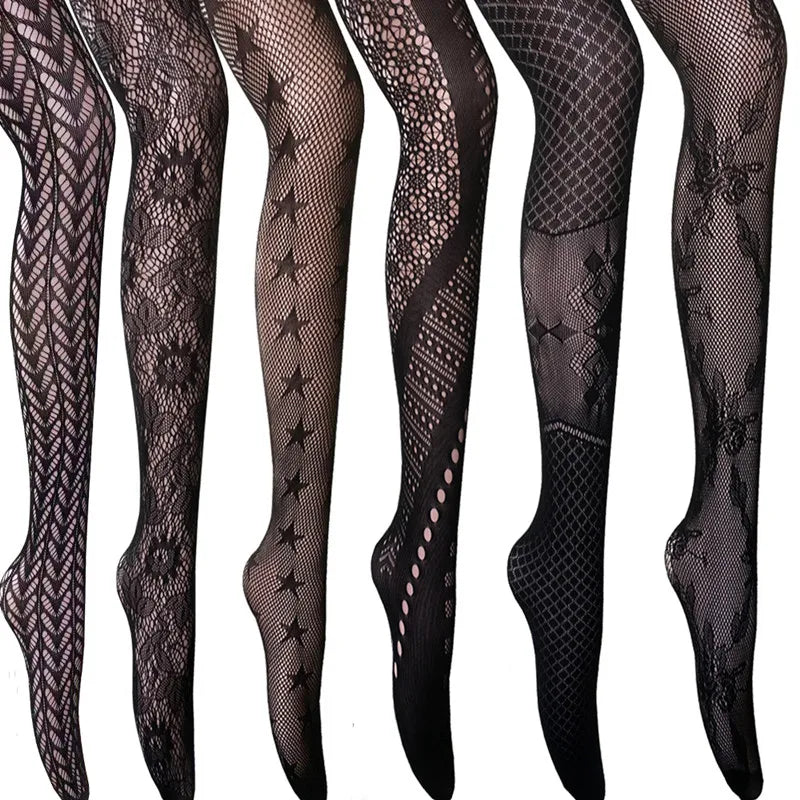 The Renaissance High-Stretch Textured Fishnets