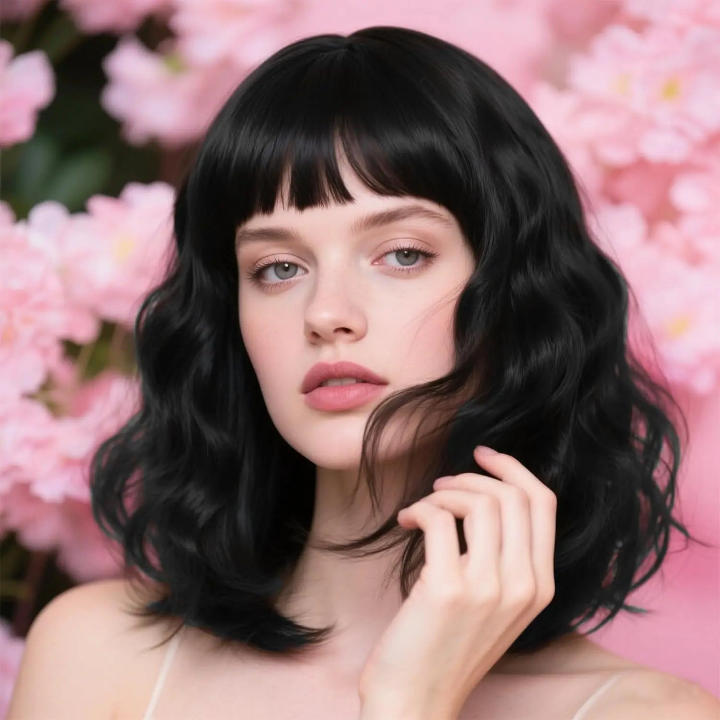 The Muse Romantic Wave with Soft Fringe