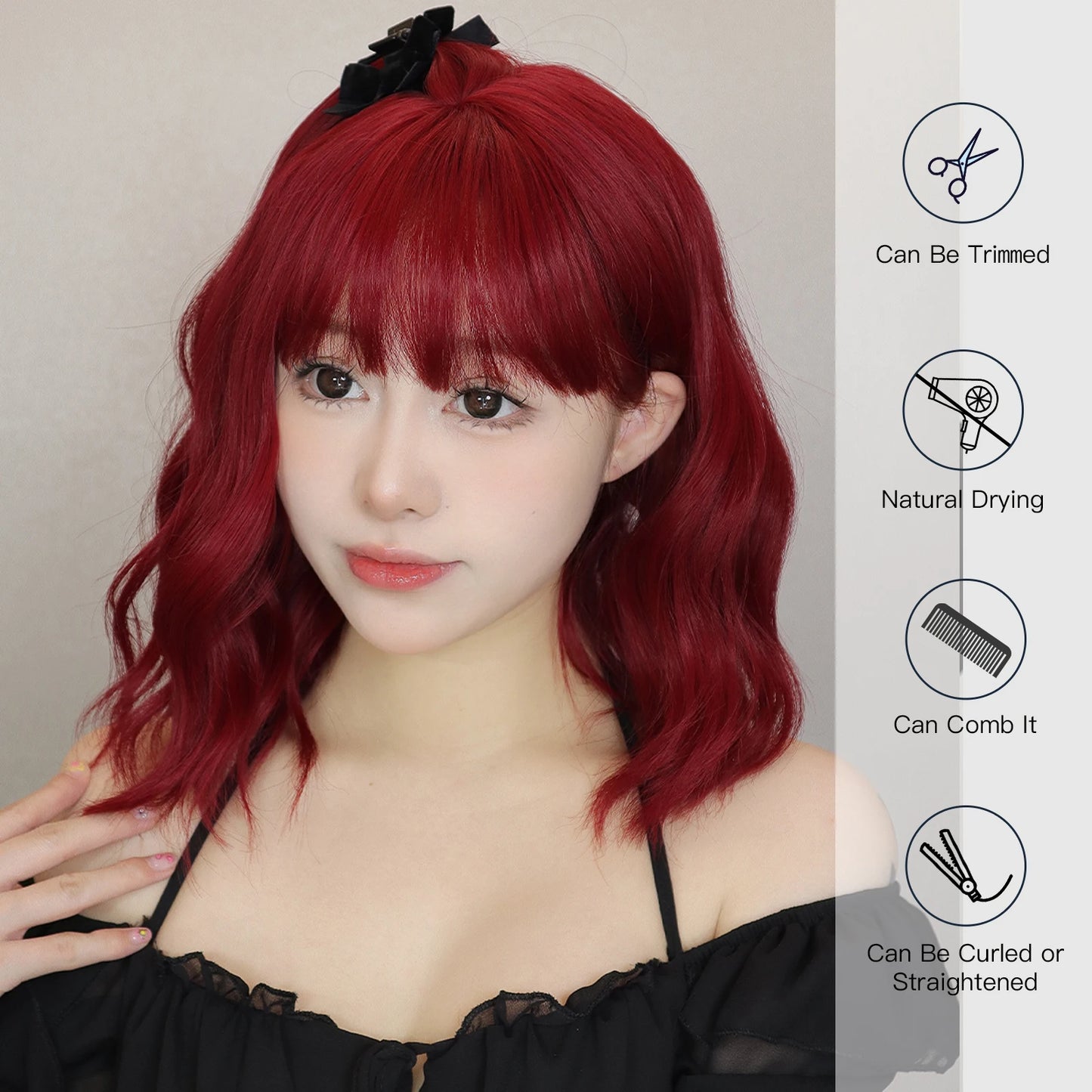 The Siren Soft-Wave Layered Wig with Framing Bangs