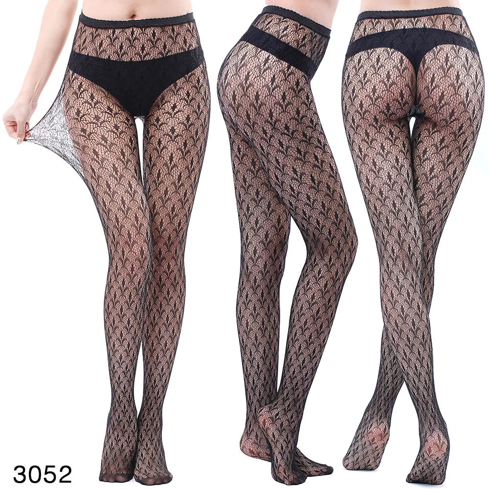 The Renaissance High-Stretch Textured Fishnets