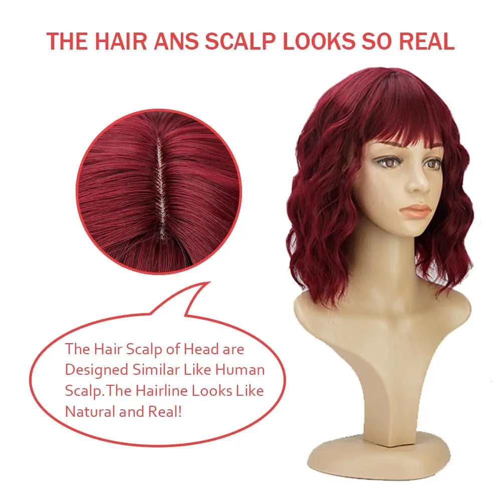 The Muse Romantic Wave with Soft Fringe