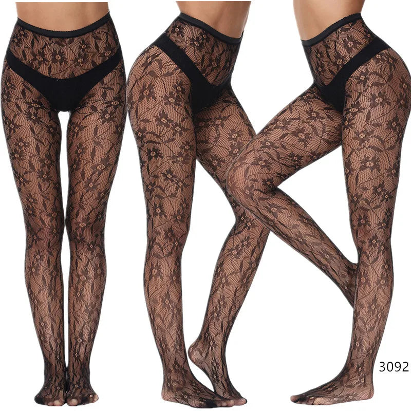 The Renaissance High-Stretch Textured Fishnets