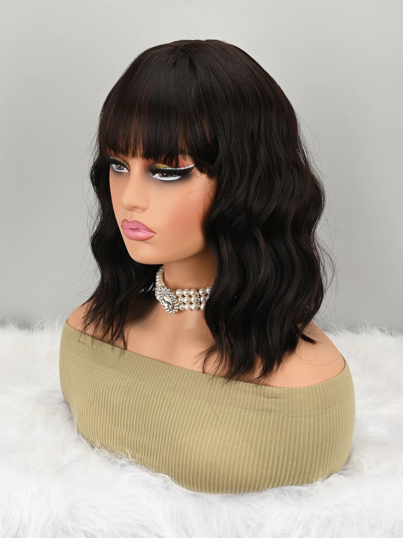 The Muse Romantic Wave with Soft Fringe