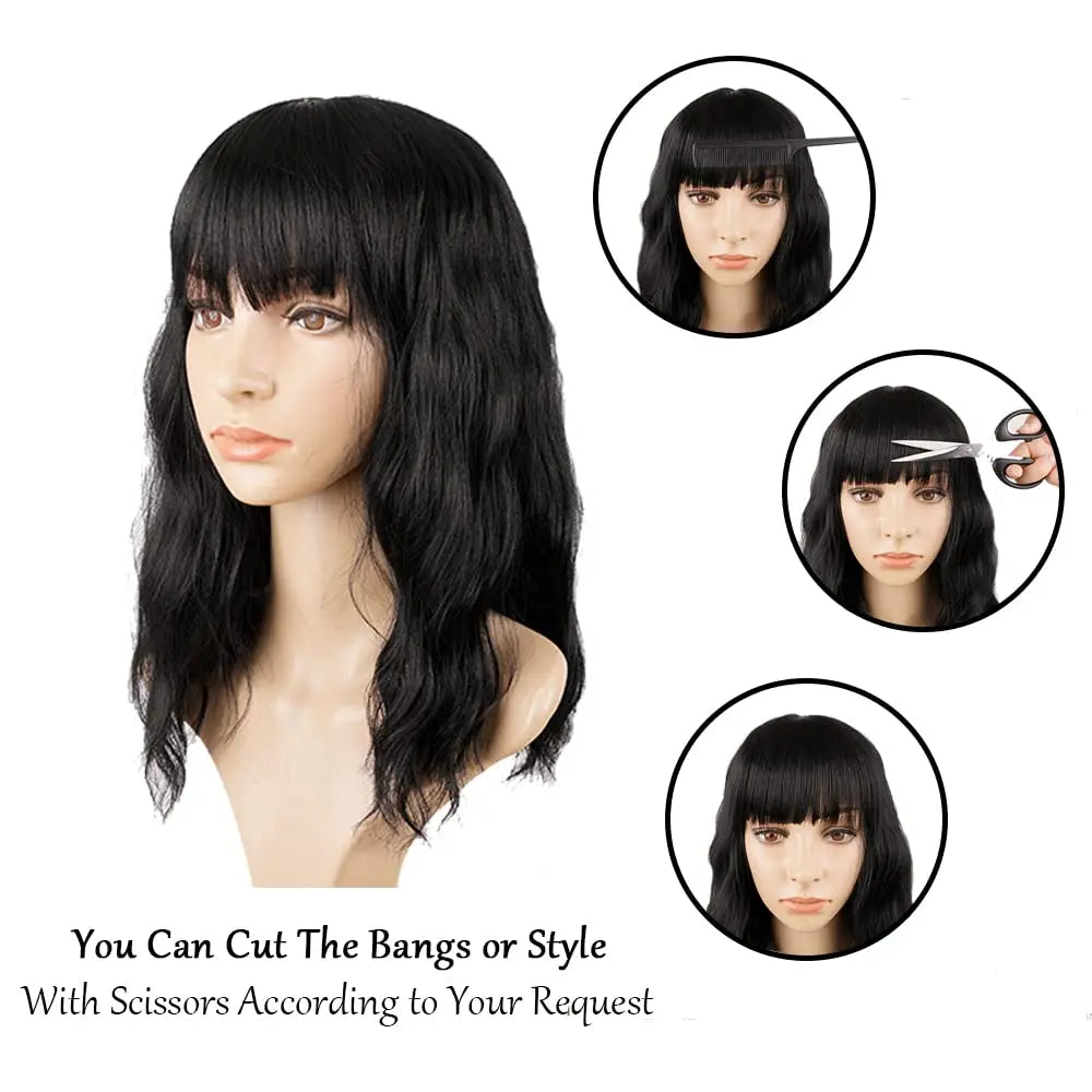 The Muse Romantic Wave with Soft Fringe