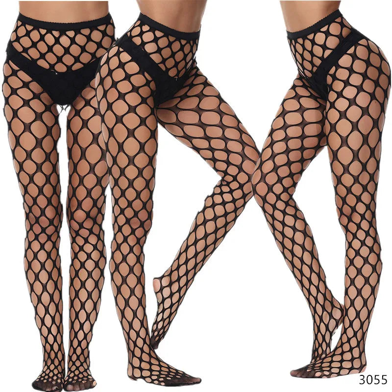 The Renaissance High-Stretch Textured Fishnets