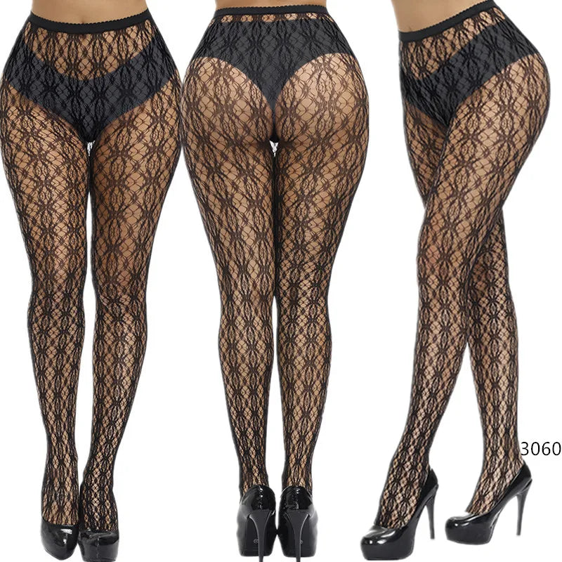 The Renaissance High-Stretch Textured Fishnets