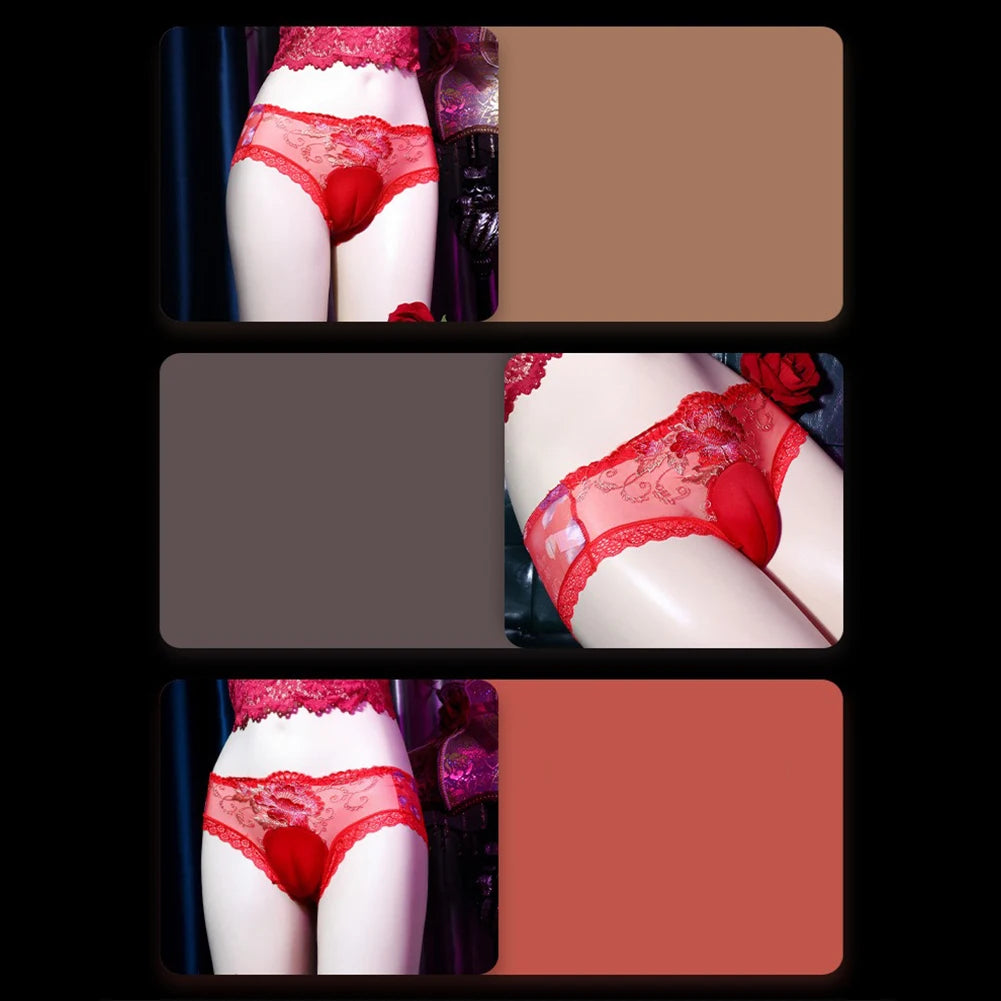 The Amour Lace Contouring Tucking Gaff