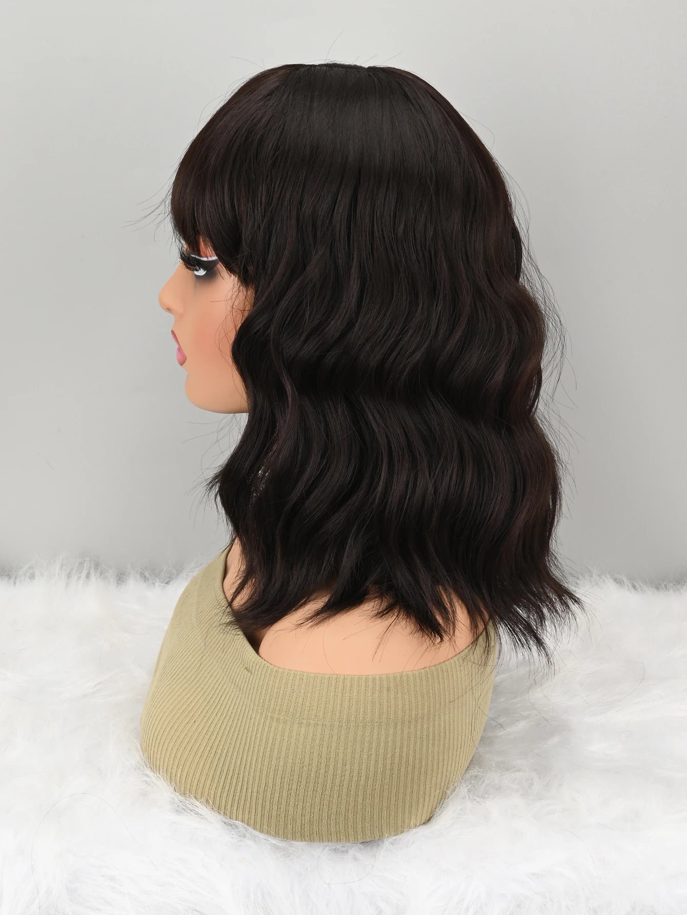 The Muse Romantic Wave with Soft Fringe